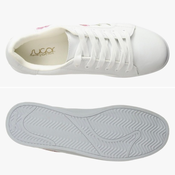 🆕 Floral Embroidered Sneaker - Picture 11 of 12